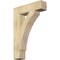 Ekena Millwork Thorton Block Rough Sawn Bracket, Douglas Fir, 6"W x 26"D x 38"H BKT06X26X38THR05RDF - alternate 1